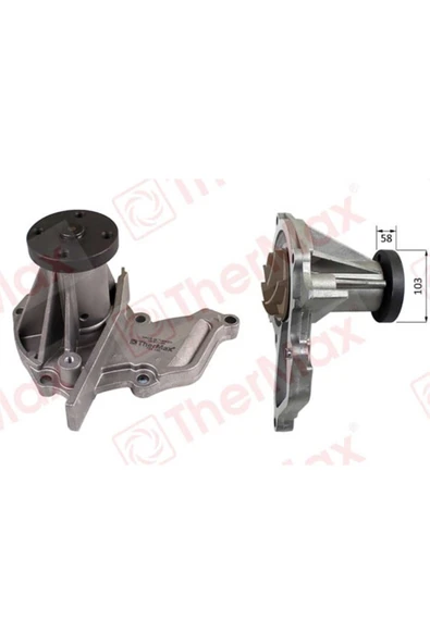 Thermax T01.186 DEVİRDAİM FOCUS 98-04 1.4 1.6 FIESTA IV V ürün görseli 1