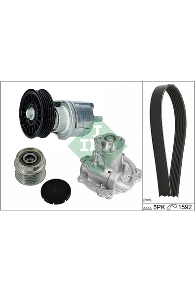 INA 529016230  V Kayış Gergi Seti-Devirdaim 980158-535 0005 10-534 0185 10-5Pk15921.9 TDI Avn Avg ürün görseli 1