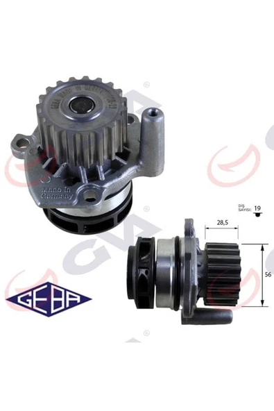GVA 5275824G DEVİRDAİM CRAFTER-T6-A3-JETTA-CADDY-POLO-PASSAT 1.2- ürün görseli 1