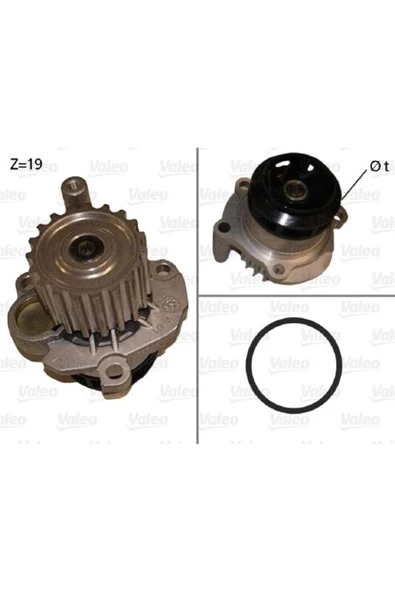 Valeo 506873  DEVİRDAİM POLO 99-01 1.4TDI FABIA 00-07 IBIZA IV 02- ürün görseli 1