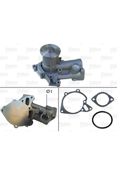 Valeo 506778  DEVİRDAİM SU POMPASI H100 MINIBÜS 94- / L200 L300 2. ürün görseli 1
