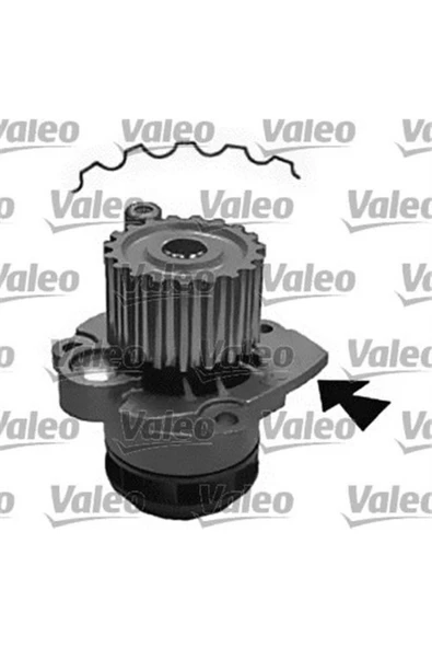 Valeo 506700  Devirdaim Su Pompası Golf V Polo Jetta Caddy III Transporter T5 1.9 TDI Bjb Axb Axc ürün görseli 1