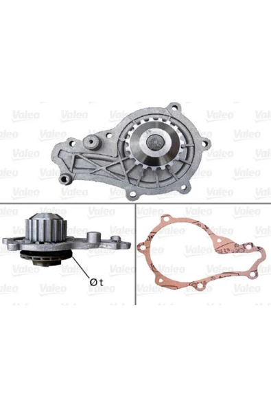Valeo 506715  Devirdaim Su Pompasi 206 207 307 308 407 Partner / C 536996761 ürün görseli 1