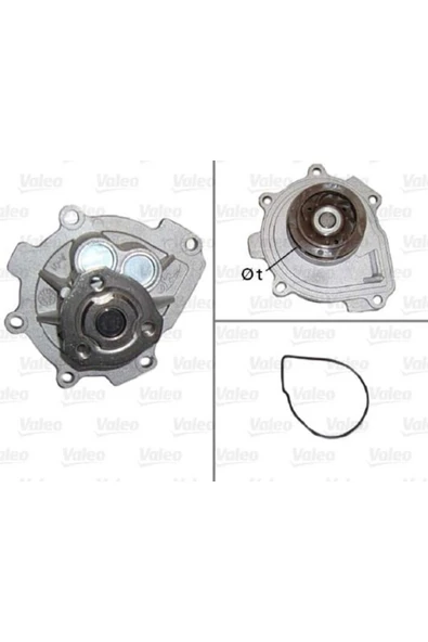 Valeo 506837  DEVİRDAİM SU POMPASI STILO / 159 / ASTRA G J J VECTR ürün görseli 1