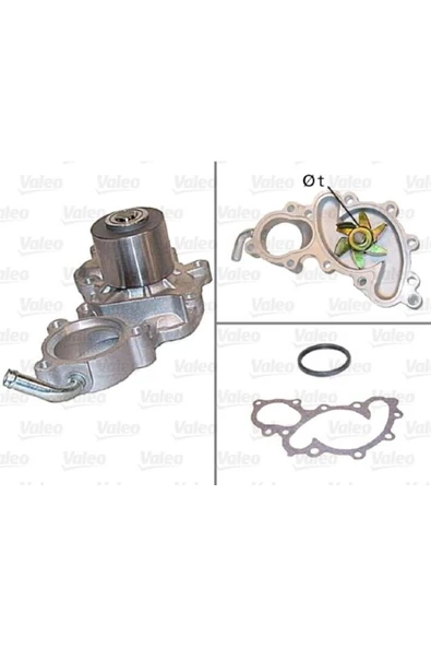 Valeo 506691  Devirdaim Toyota Uyumlu Land Cruiser 3.0Td 96- ürün görseli 1