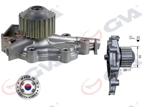 GVA 5290912  DEVİRDAİM KALOS 1.2 8V- MATIZ 1.0 03- TICO 0.8- MATIZ ürün görseli 1