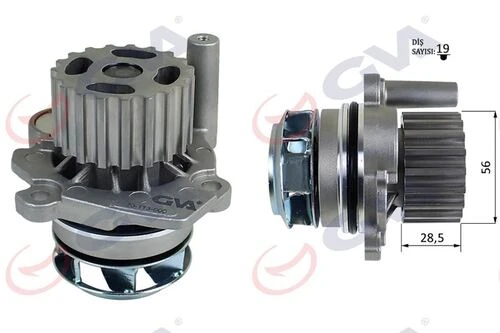GVA 5275824  DEVİRDAİM CRAFTER-T6-A3-JETTA-CADDY-POLO-PASSAT 1.2-1 ürün görseli 1