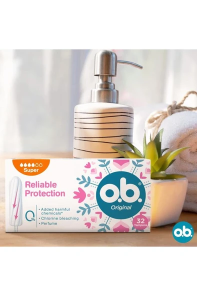 O.B Tampon Original 32'li Super 32'li - Resim 4
