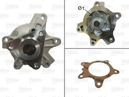 Valeo 506848  Devirdaim Su Pompası Yaris 99- 1.3 1.5 1.6 ürün görseli 1
