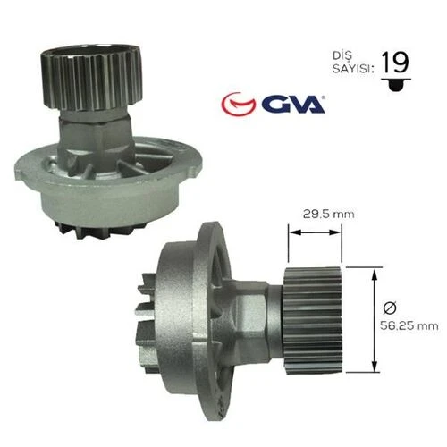 GVA 5290924  Devirdaim Chevrolet Kalos 1.4 Lacetti 1.4-1.6 Nubira 540086386 ürün görseli 1