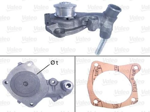 Valeo 506287  Devirdaim Su Pompası Mondeo I Iı 1.8tdcı 93-01 1318354 ürün görseli 1