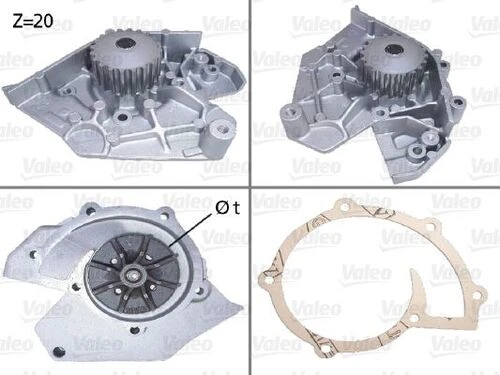 Valeo 506291  Devirdaim P406 2.1td 12v 96-04 P605 2.1td 89-99 Citroen Xantia 2.1td 12v 95-98 120155 ürün görseli 1