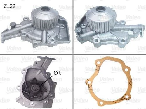 Valeo 506659  Su Pompası Daewoo Matiz Su Pompası Binek 1740050810 ürün görseli 1