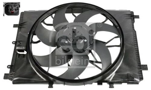 FEBI 107458  Radyatör Fanı Komple 117-246-176-204-212-207-218-172-156 2007- Bm ürün görseli 1