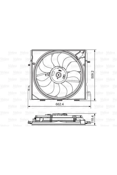 Valeo 696873 Fan Sistemi Renault ürün görseli 1