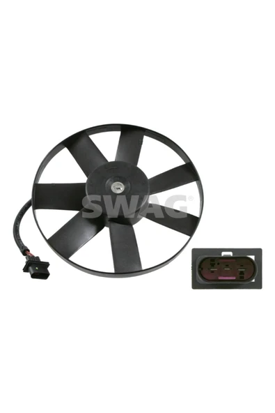 Swag 99914748  Radyatör Fanı Kutu Içi Adet 1 A3 8l . A3 Quattro 8l . Tt Coupe 8n . Tt Coupe Quattro 8 ürün görseli 1