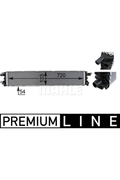 Mahle CIR13000P KNECHT  Turbo Radyatör 720×133×54 A4 A5 A6 2.0TDI 3.0Tfsı 3.2Tfsı 10- Cmu Cre  8Mk376701151 ürün görseli 1