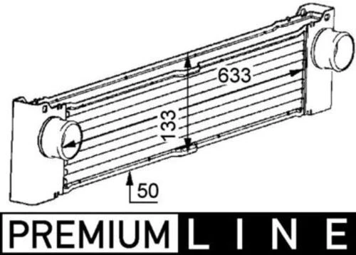 Mahle CI81000P KNECHT  Turbo Radyatörü (115×832) Mb Viano (W639) (Eno:8Ml376723521) ürün görseli 1