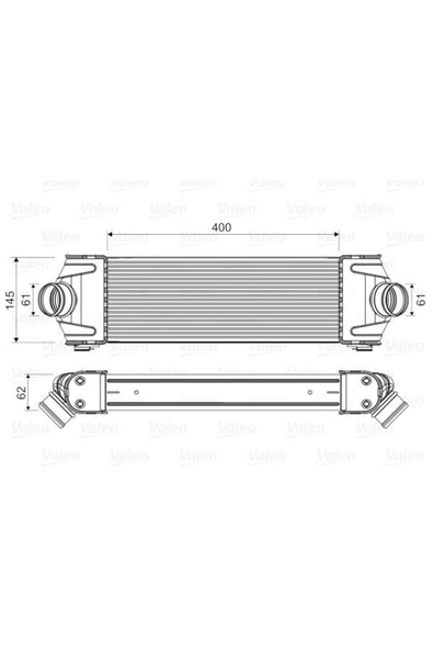 Valeo 818550 Turbo Radyatörü Transıt Uyumlu ürün görseli 1