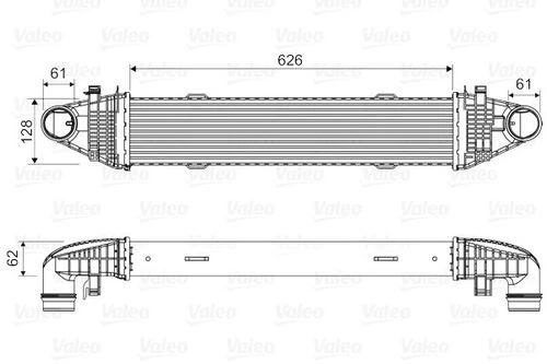 Valeo 818616  Turbo Radyatörü Mercedes C Class-E Class ürün görseli 1