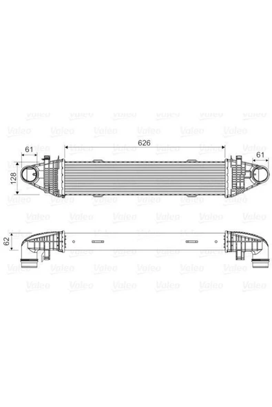 Valeo 818631  Turbo Radyatörü Mercedes C Class-e Class ürün görseli 1