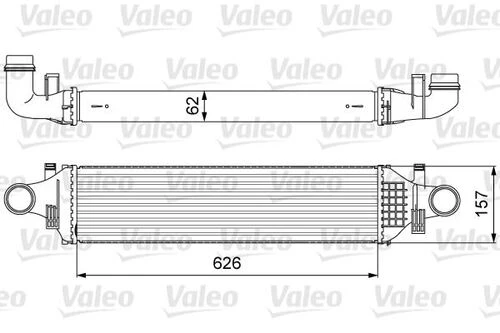 Valeo 818624  Turbo Radyatörü Mercedes A Class-B Class-Gla-Cla ürün görseli 1