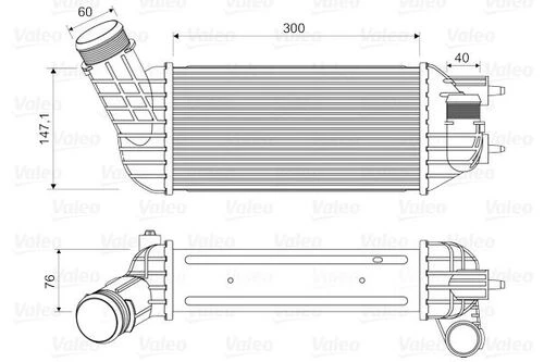 Valeo 818652  Turbo Radyatörü C4 Picasso-3008 ürün görseli 1