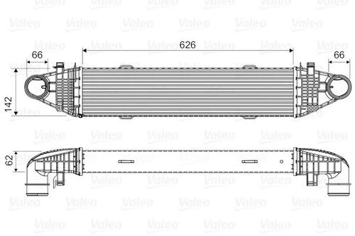 Valeo 818617  Turbo Radyatörü Mercedes C Class ürün görseli 1