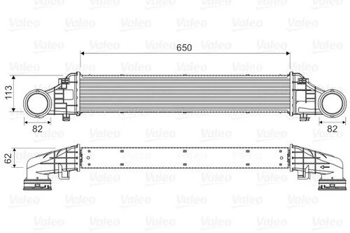 Valeo 818587  Turbo Radyatörü Mercedes E Class ürün görseli 1