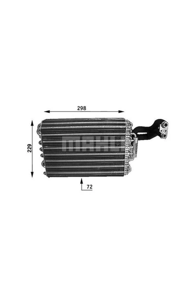 Mahle AE31000S Kalorifer Radyatörü (298×229×72) W124 200 200 E 230 E M 102.922 (Eno:8Fv351210091) ürün görseli 1