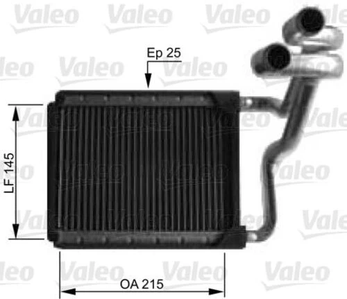 Valeo 812441  Kalorifer Radyatörü İ30 07- / Ceed 07- ürün görseli 1