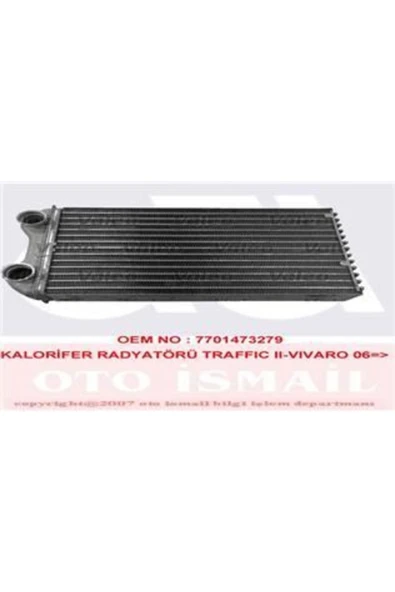 Valeo 812375  Kalorifer Radyatörü Trafic Iı 01- / Vivaro A 01- / Prımastar 02- ürün görseli 1