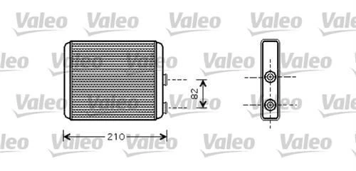 Valeo 812363  Kalorifer Radyatörü Merıva A 03- ürün görseli 1