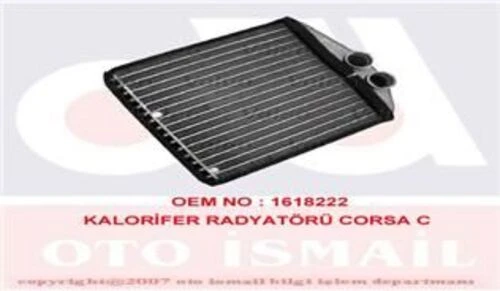 Valeo 812225  Kalorifer Radyatörü Corsa C 00- Combo 00- Tigra B 04- 171X167 ürün görseli 1
