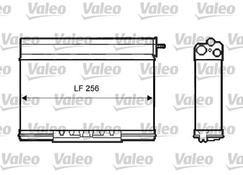 Valeo 812401  Kalorifer Radyatörü Bmw 1 E81 Bmw 3 E90 ürün görseli 1