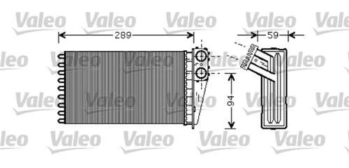 Valeo 812338  Kalorifer Radyatörü 307 01- Marellı Standart Klima ürün görseli 1