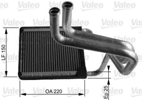 Valeo 812430  Kalorifer Radyatörü İ30 07- / Ceed 07- ürün görseli 1