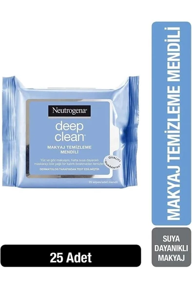 Neutrogena Makyaj Temizleme Mendili 25 Adet ürün görseli 1