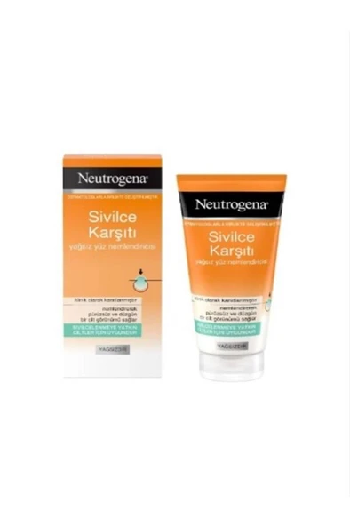 Neutrogena Sivilce Karşıtı Yağsız Yüz Nemlendiricisi 50ml - Resim 2