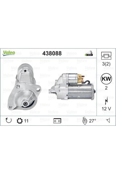 Mars Motoru 12v 11 Dıs Master Iı-movano 1.9 Dtı 438088 ürün görseli 1