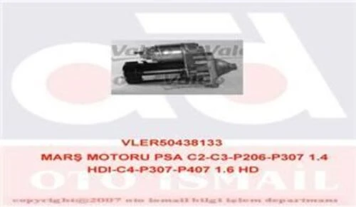 Valeo 446514 Marş Motoru Peugeot Partner Citroen Berlingo 5802.y4 ürün görseli 1