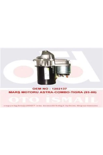 Mars Motoru Astra G H Vectra B 1.4 1.6 16v 1.2 ürün görseli 1