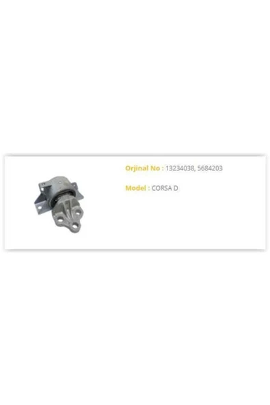 Doğru Kauçuk 1163  Motor Takozu Sol Corsa D Z13dth Oto.vıt. ürün görseli 1