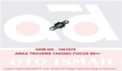 MKS 1510 Travers Takozu Arka Focus 98-; ürün görseli 1
