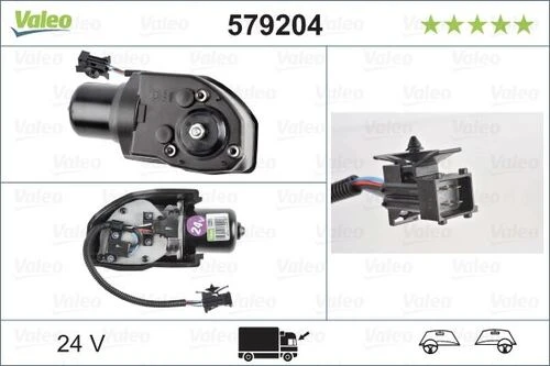 Valeo 579204  Silecek Motoru Renault Truck Volvo Fe Fl 5001834379 ürün görseli 1