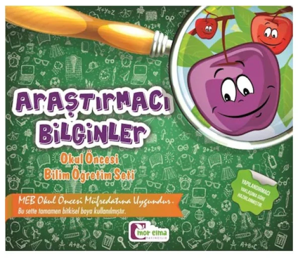 Mor Elma Okul Öncesi Araştırmacı Bilginler Eğitim Seti (5-6 Yaş) ürün görseli 1