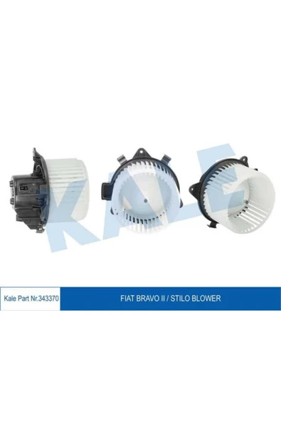 Kale 343370 FİAT BRAVO II STILO KALORİFER MOTORU MANUEL KLİMALI 46723433 71736003 NS SOT ürün görseli 1