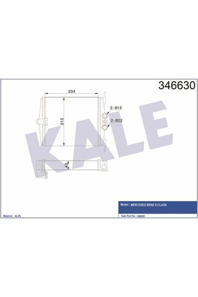 Kale 346630  Kalorifer Radyatörü S-class Mekanik ürün görseli 1