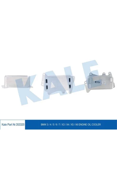Kale 353320  ISI EŞANJÖRÜ F30 F30 LCİ F31 F31 LCİ F34 GT  4F32 F32 ürün görseli 1