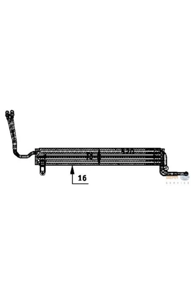 Mahle 8MO376726361 Behr 8Mo376726-361 Yağ Radyatörü E60 61 63 64 03- ürün görseli 1